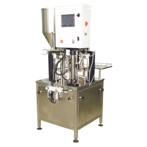 Compact filling machine