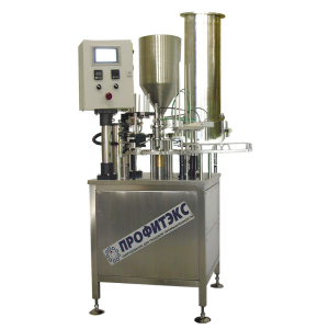 Filling machine for multicomponent product