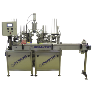 Two-modular rotary filling machine