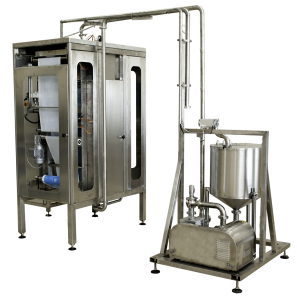 Vertical form fill seal machines for pouches